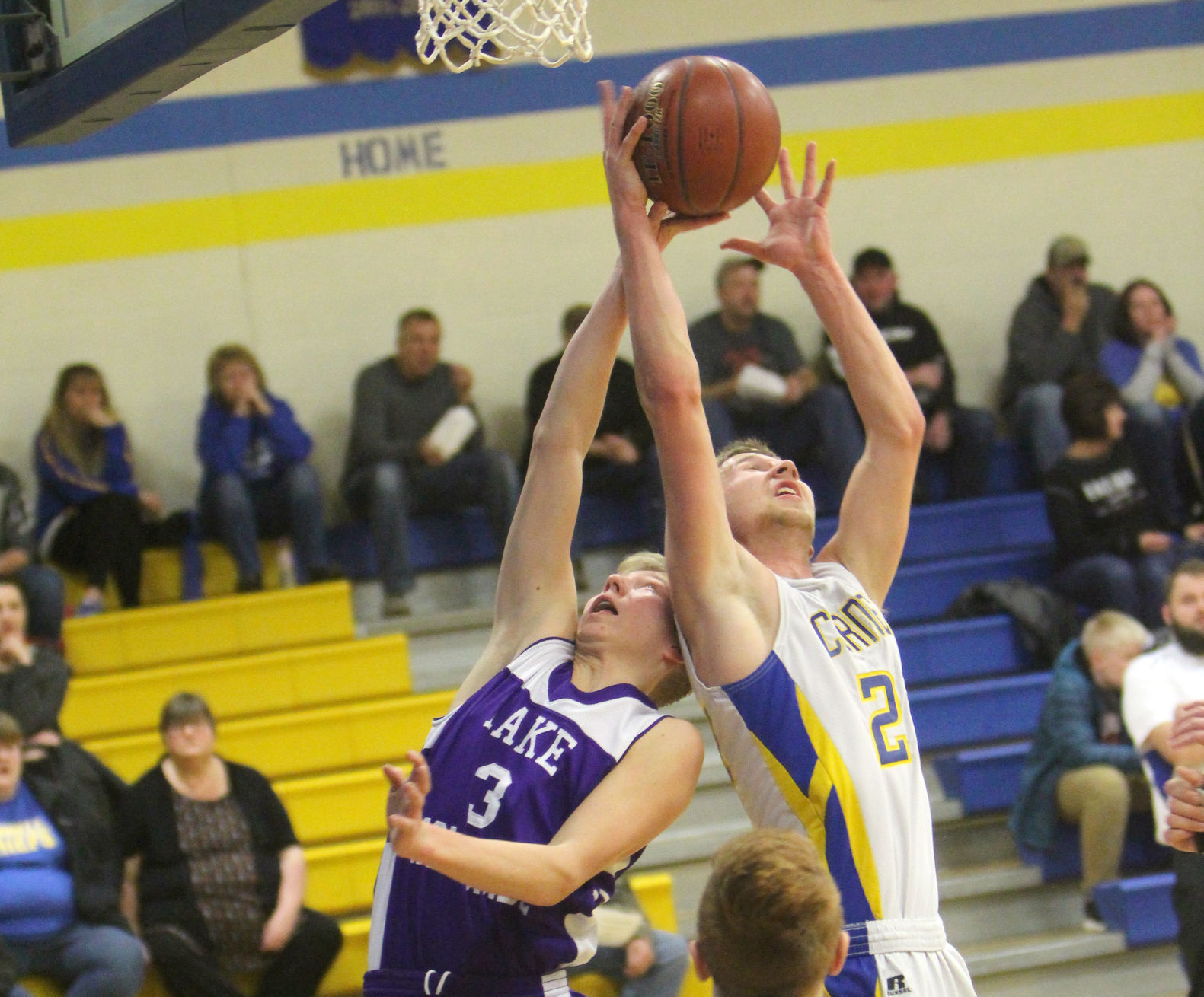 Lake Holcombe at Cornell boys basketball 1-10-19